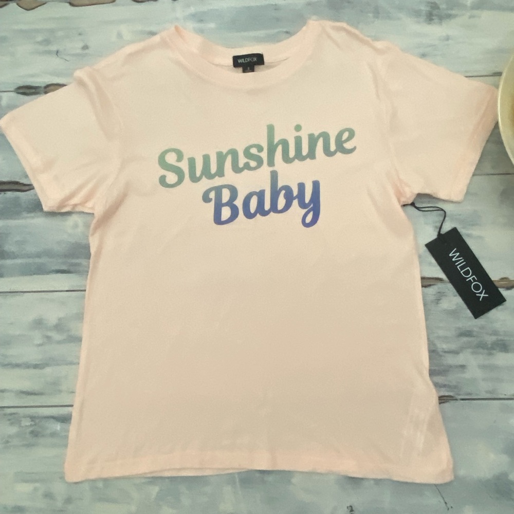 Wildfox Sunshine Baby Tee